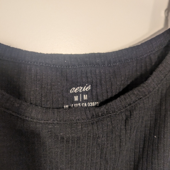 Aerie Real Soft Ribbed Cropped Cami - Picture 3 of 3